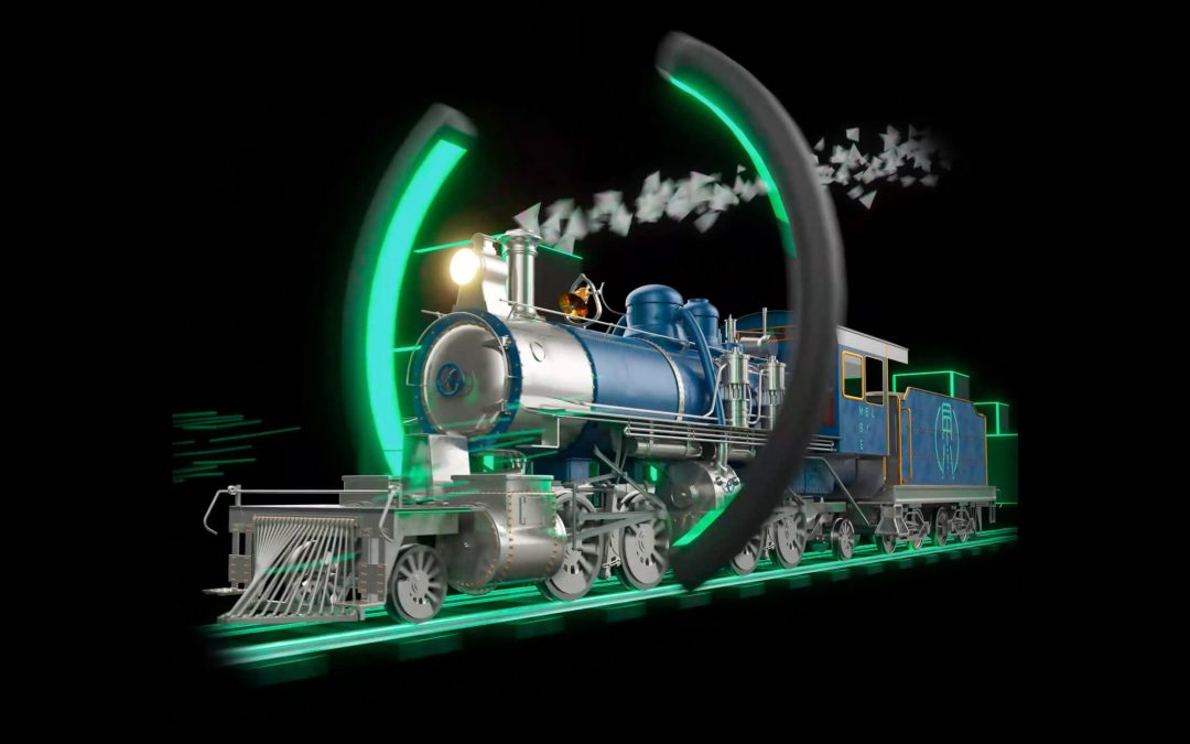 Elmia Nordic Rail Hologram Train